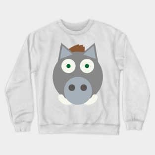 Boar - Squaranimals #18 Crewneck Sweatshirt